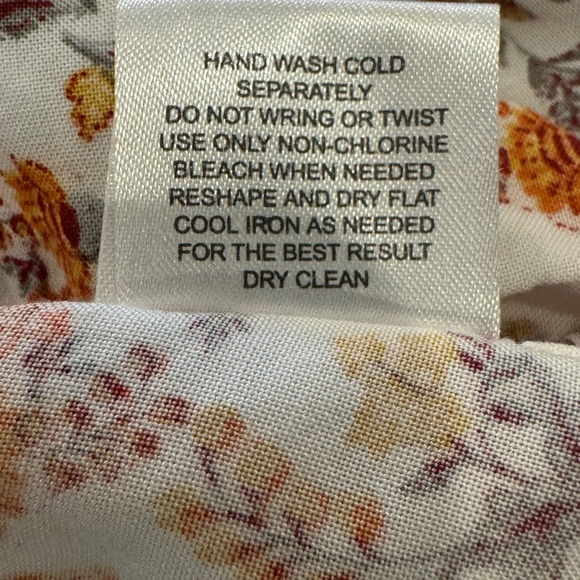 Pink Rose Floral Button-Down Blousy Tank - Picture 7 of 7